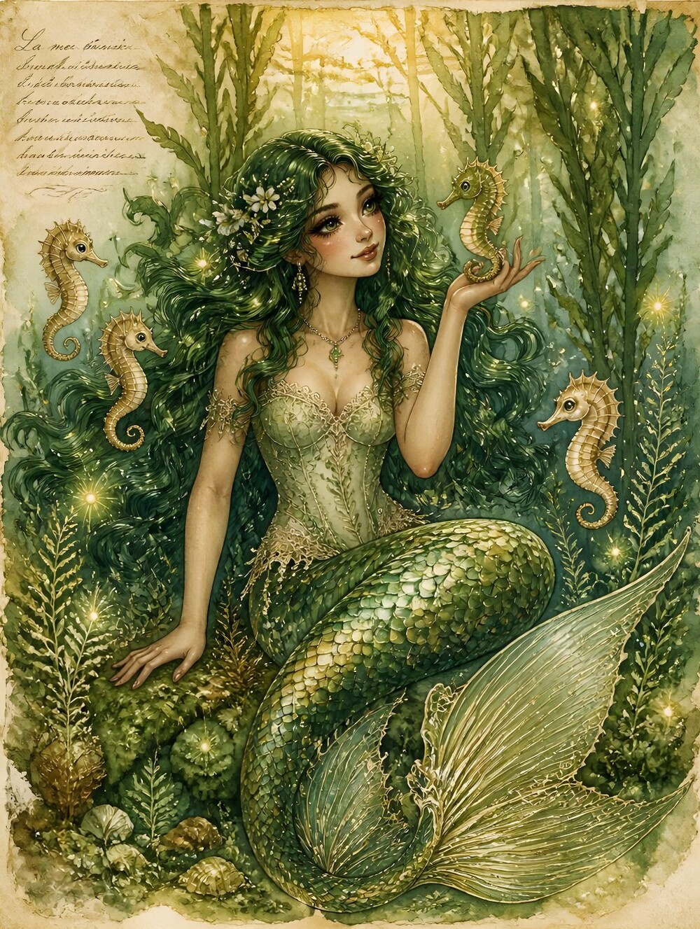 Beautifil Mermaid Print